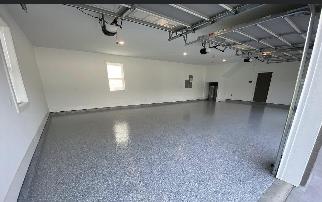 3 Car Garage Floor Coating in Portland